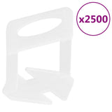 vidaXL Nivelleerklemmen voor tegels 250 st 1 mm