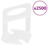 vidaXL Nivelleerklemmen voor tegels 250 st 1 mm