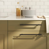 vidaXL Handles 10 pcs 64 mm stainless steel silver-coloured