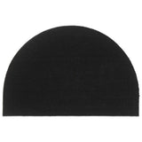 vidaXL Half-round Doormat 50x80 cm Tufted Coir Natural