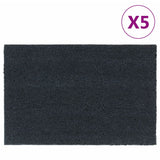 vidaXL Doormats 2 pcs 40x60 cm Tufted Coir Natural