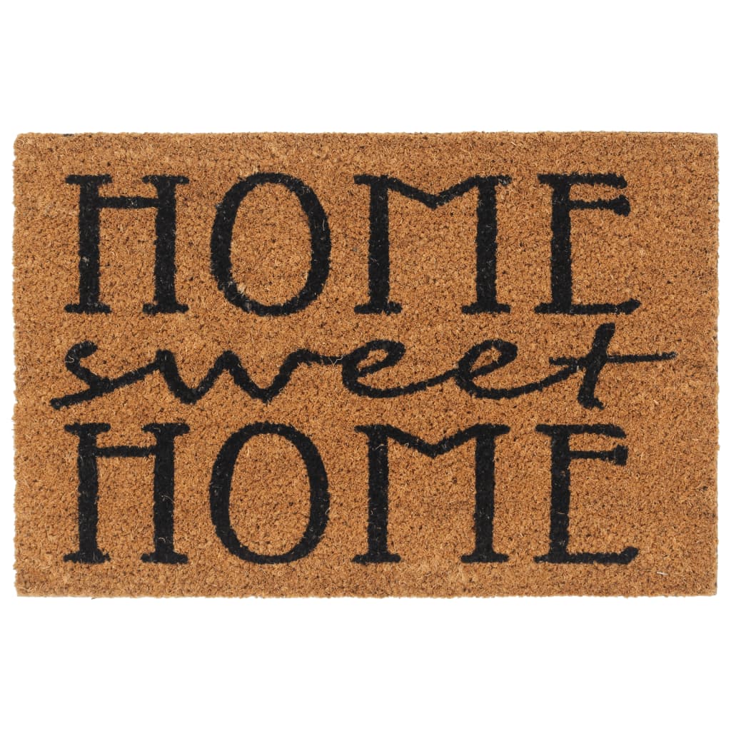 vidaXL Doormat 45x75 cm Tufted Coir Natural