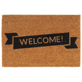 vidaXL Doormat 45x75 cm Tufted Coir Natural