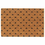 vidaXL Doormat 45x75 cm Tufted Coir Natural