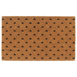 vidaXL Doormat 45x75 cm Tufted Coir Natural