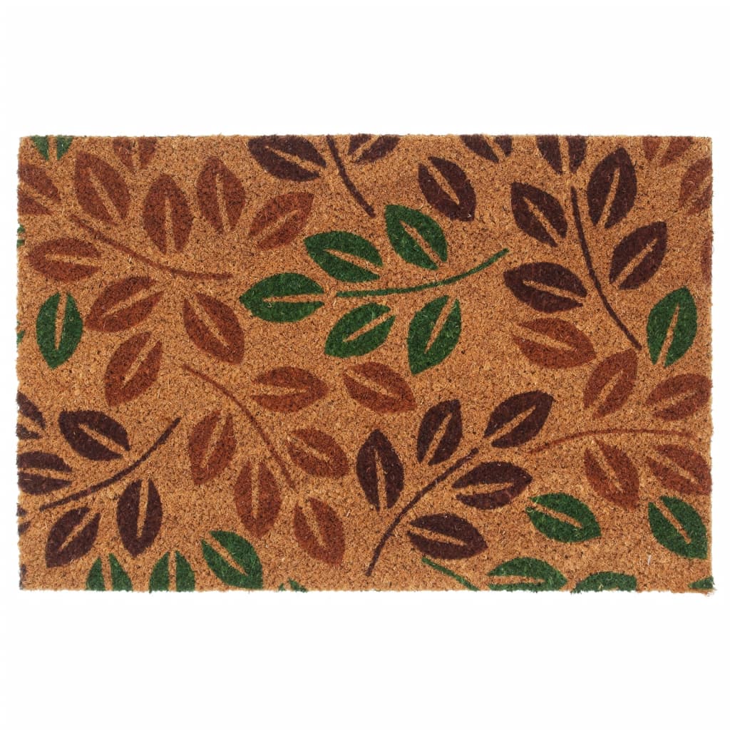 vidaXL Deurmat 40x60 cm getufte kokosvezel naturel