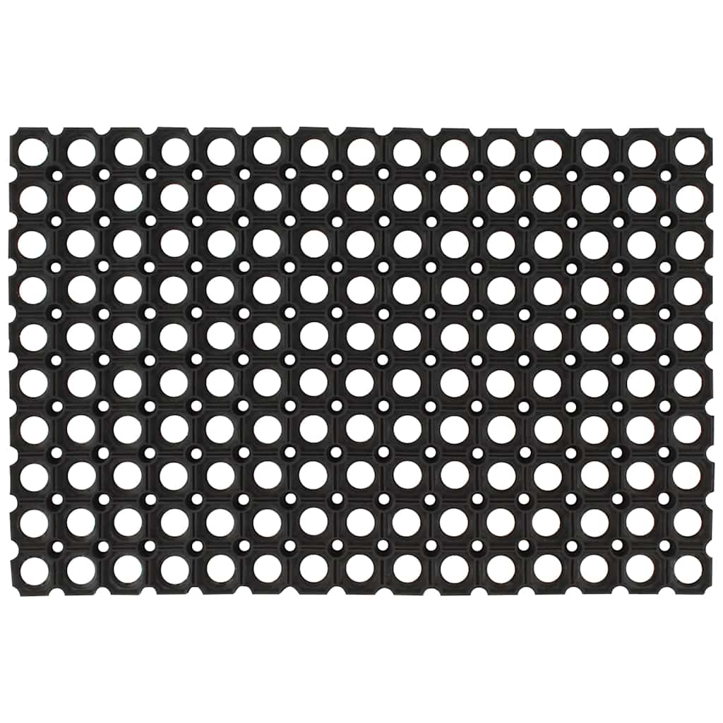 vidaXL Doormat rectangular 40x60 cm rubber