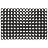 vidaXL Doormat rectangular 40x60 cm rubber