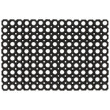 vidaXL Doormat rectangular 40x60 cm rubber
