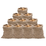 vidaXL Jute Sacks 5 pieces 60x105 cm 100% jute 220 g/m²