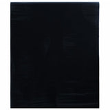vidaXL Window Film Static Matt Black 45x500 cm PVC