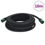 vidaXL Drip Hose 0.6'' 10 m Rubber Black