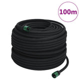 vidaXL Drip Hose 0.6'' 10 m Rubber Black