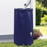 vidaXL Regenton inklapbaar met tap 1350 L