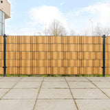 vidaXL Balcony Screens 5 pcs 255x19 cm poly rattan anthracite