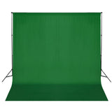 vidaXL Background System 600x300 cm Green