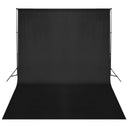 vidaXL Achtergrondsysteem 300x300 cm groen