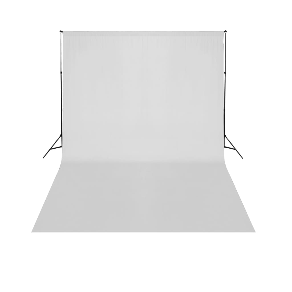 vidaXL Achtergrondsysteem 300x300 cm groen