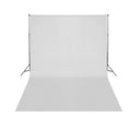 vidaXL Achtergrondsysteem 300x300 cm groen