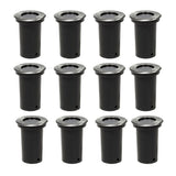 vidaXL Round Outdoor Ground Lights 12 pcs