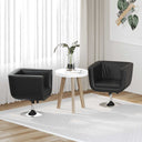 vidaXL Barstoelen 2 st kunstleer wit
