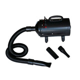 vidaXL Dog Grooming Dryer with 3 Nozzles 2400 W Black