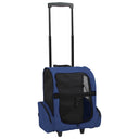 vidaXL Huisdierentrolley inklapbaar beige