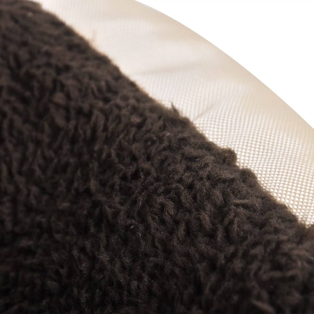 vidaXL Hondenbed bruin en beige XXL