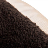 vidaXL Hondenbed bruin en beige XXL