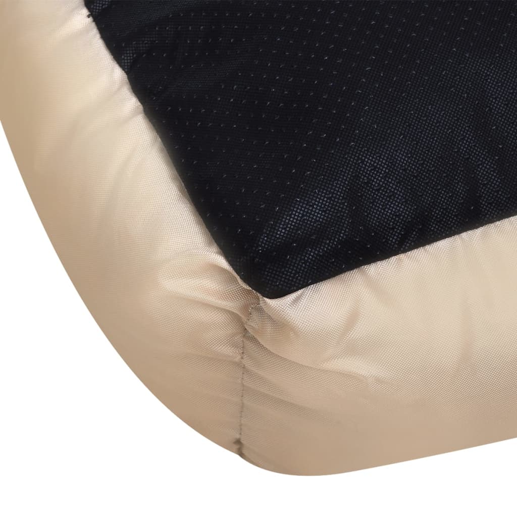vidaXL Hondenbed bruin en beige XXL