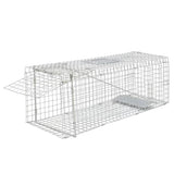 vidaXL Animal Trap 64.5x25x26.5 cm Galvanized Iron
