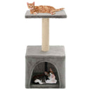 vidaXL Cat scratching post with sisal scratching post 55 cm grey