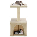 vidaXL Cat scratching post with sisal scratching post 55 cm grey