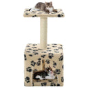 vidaXL Cat scratching post with sisal scratching post 55 cm grey
