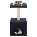 vidaXL Cat scratching post with sisal scratching post 55 cm grey