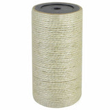 vidaXL Cat scratching post 8x20 cm 8 mm beige