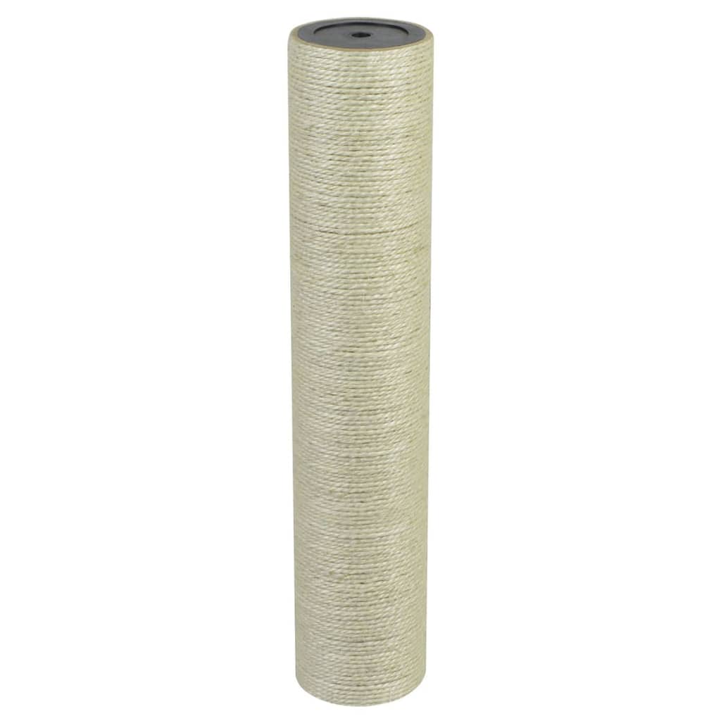 vidaXL Cat scratching post 8x20 cm 8 mm beige