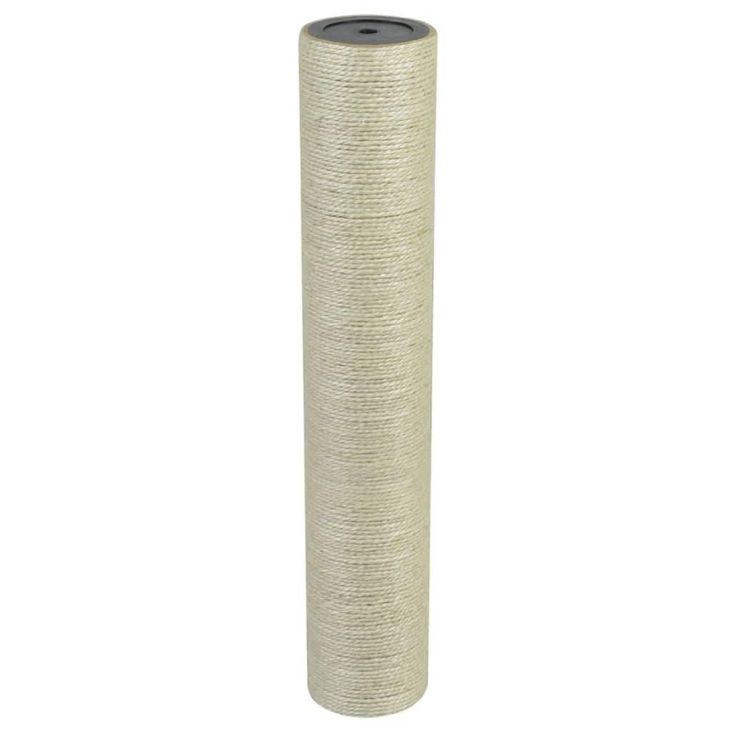 vidaXL Cat scratching post 8x20 cm 8 mm beige