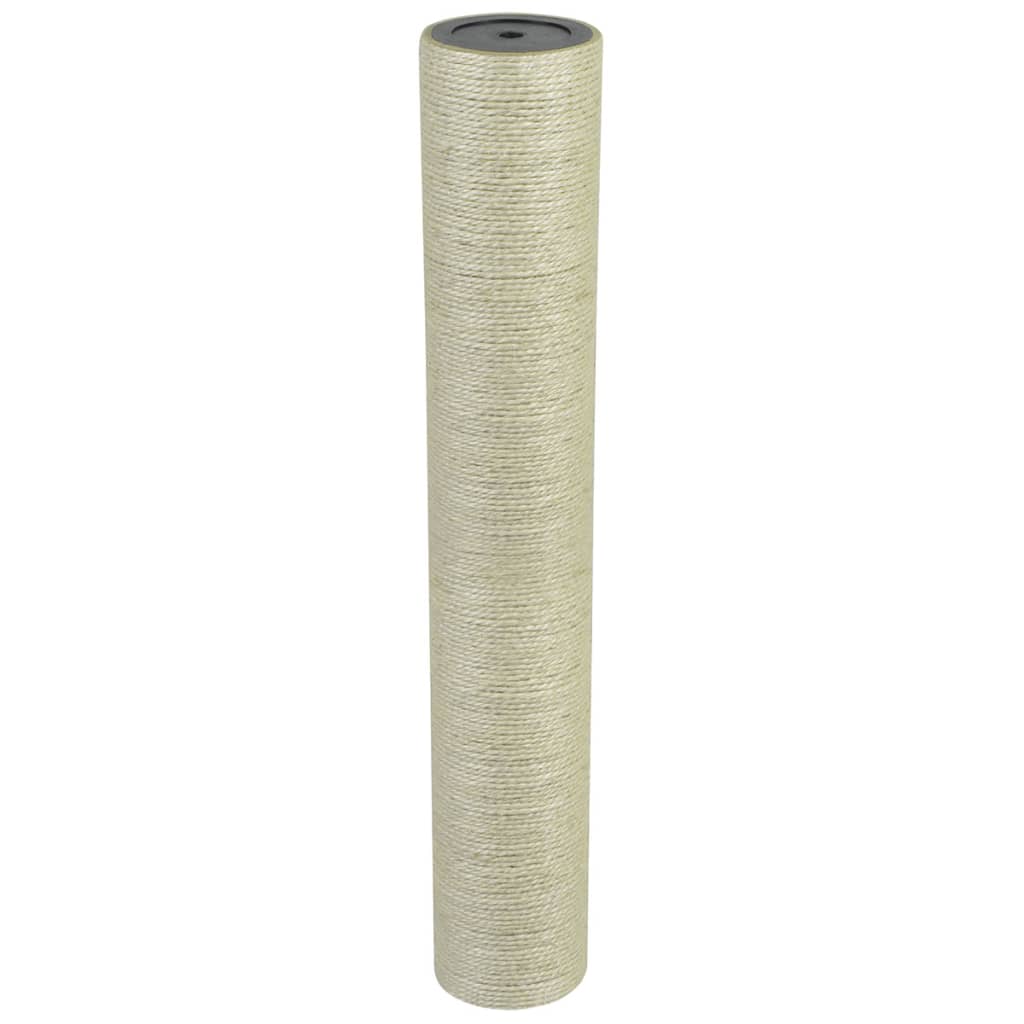 vidaXL Cat scratching post 8x20 cm 8 mm beige