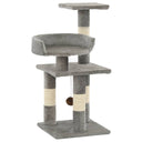 vidaXL Tapis de crabe en sisal 65 cm gris