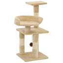 vidaXL Tapis de crabe en sisal 65 cm gris