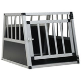 vidaXL Single Door Dog Crate 65x91x69.5 cm