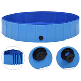 vidaXL Foldable Dog Pool 80x20 cm PVC Red