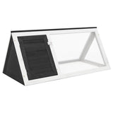 vidaXL Rabbit Hutch Wood