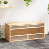 vidaXL Terrarium 144x46x48 cm engineered wood