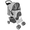 vidaXL Wandelwagen voor hond rood