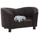 vidaXL Hondenbank 67x41x39 cm art noir