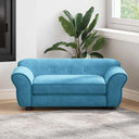 vidaXL Hondenbank 72x45x30 cm pluche zwart