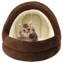 vidaXL Kattenmand 40x40x35 cm grijs en crèmekleurig