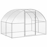 vidaXL Chicken Coop 3x2x2 m Galvanized Steel